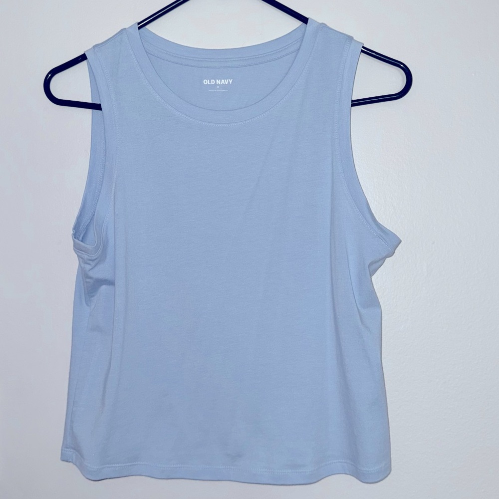 Blue Old Navy Muscle Tank Top